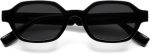Retro Polarized Hexagon Sunglasses for Women Men, UV400 Trendy Rectangle 70s 80s 90s Shades