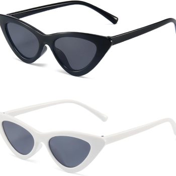 Cat Eye Sunglasses for little girls Retro Vintage Narrow Sunglasses for Kids for Outdoor Beach Holiday