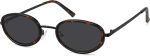 Oval Sunglasses for Small Faces Metal Frame,UV Protection,Retro Design,Women Men Fashion Eyewear for Daily/Outdoor Use