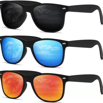 Sunglasses Men Polarized Sunglasses for Mens Womens Retro Mirror Lens for Driving Fishing UV Protection