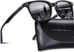 Polarized Men's Sunglasses UV400 Protection for Driving Fishing Hiking Golf Outdoor Sport Glasses