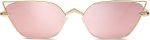 Small Cateye Sunglasses Fashion Narrow Fun Designer Sun Glasses SJ1127A