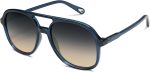 Retro Polarized Aviator Sunglasses Womens Mens Classic 70s 80s Vintage Trendy Square Aviators