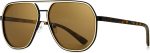 Polygon Aviator Sunglasses for Men Polarized Trendy Square Sun Glasses Retro Pilot Shades UV Protection