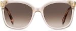 Sunglasses, Women's Trendy Rx-Able Square Sunglasses with 100% UV Protection Coating & ed Travel Case